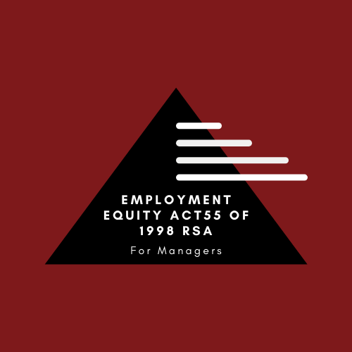 Employment Equity Act